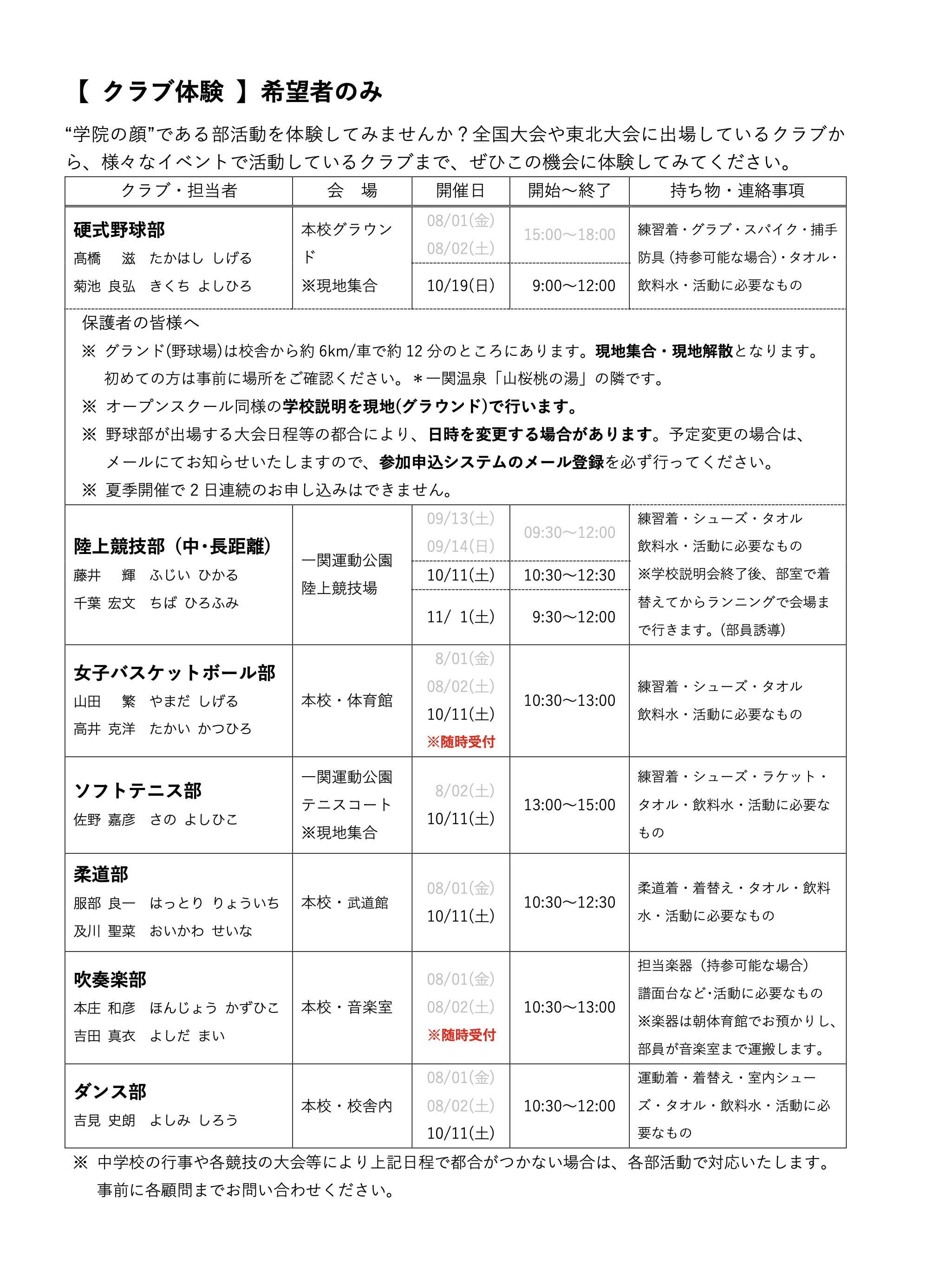 生徒募集要項2